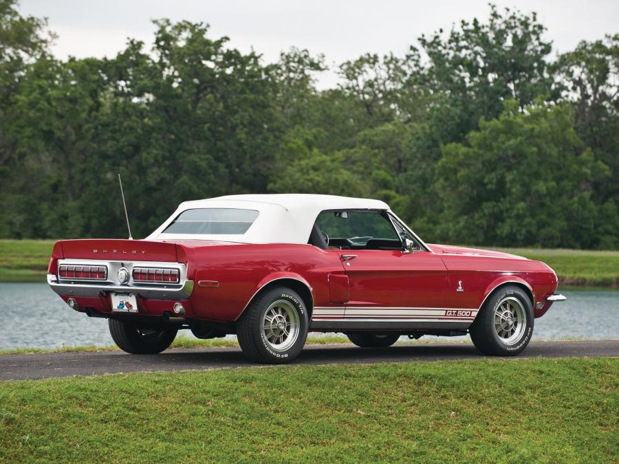  Shelby GT500 Convertible 1968 года  (фото 8 из 68)